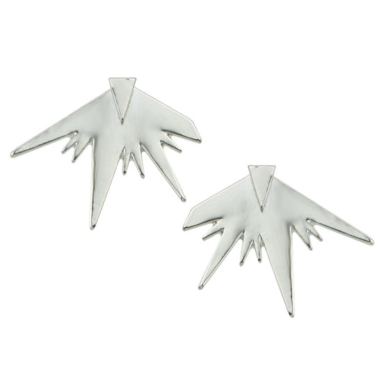 Sølv ear jacket