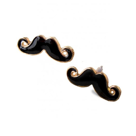 Moustache øreringe