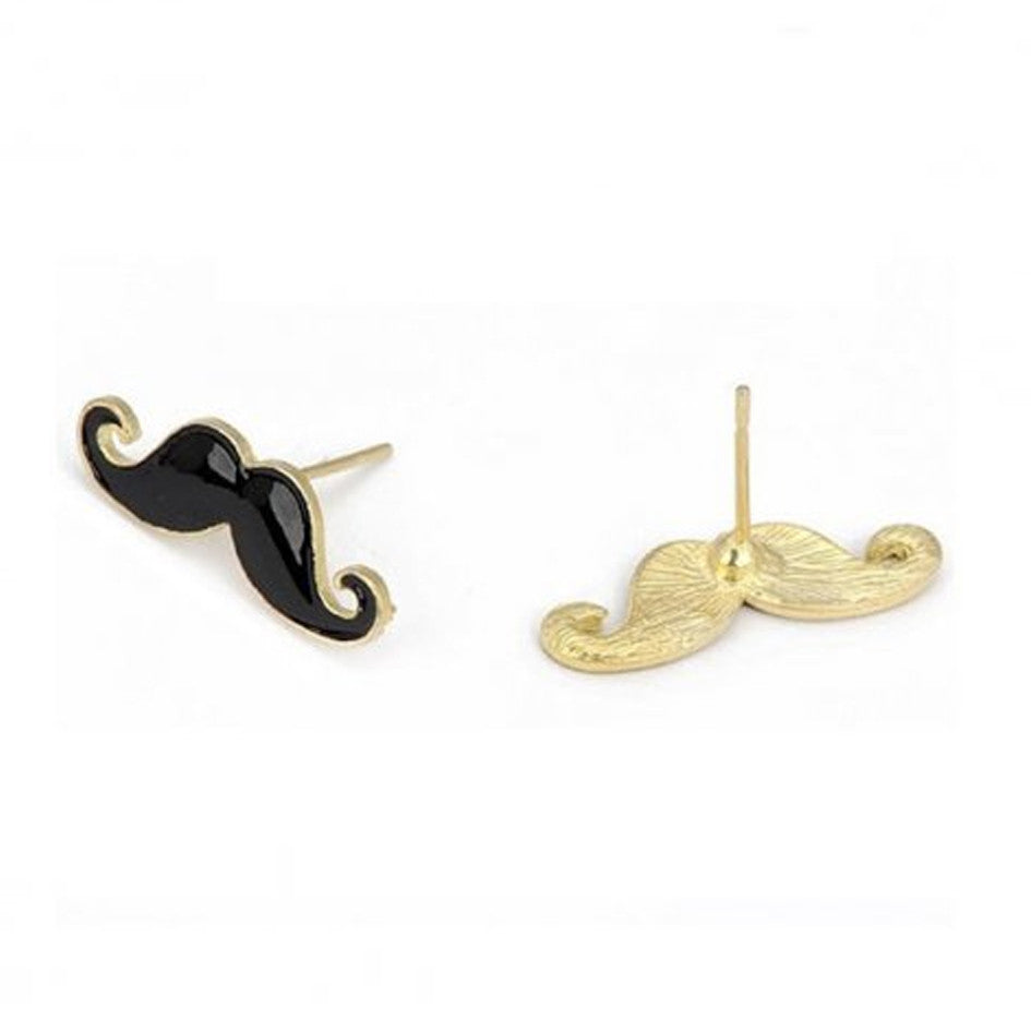 Moustache øreringe