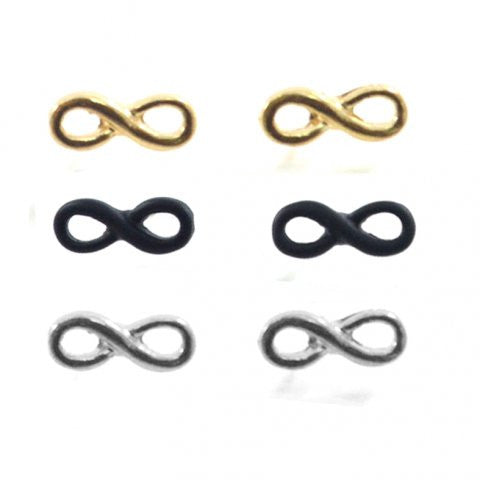 Infinity øreringe (uendeligheds tegn)