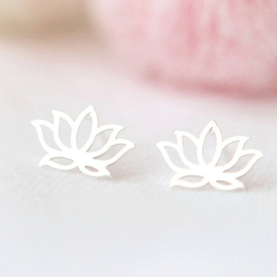 Lotus blomst øreringe