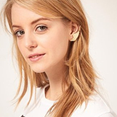 Ear cuff med vinge