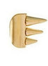 Ear cuff med tre spikes