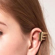 Ear cuff med tre spikes
