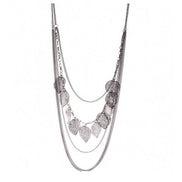 Kæde og blade halskæde