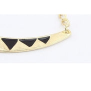 Choker halskæde med trekanter