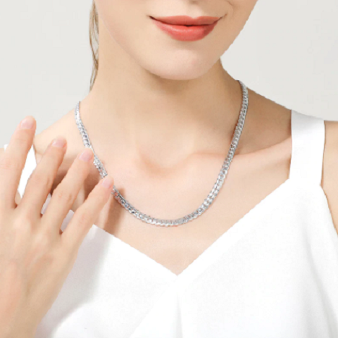 Sølv halskæde