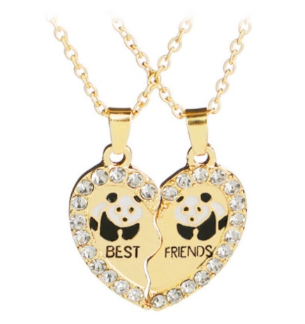 Panda Best friends halskæde