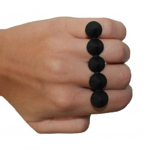 Dobbelt spike ring sort