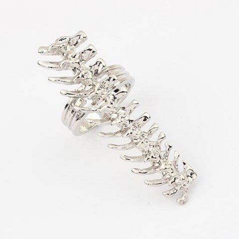 Stor spine ring knogle