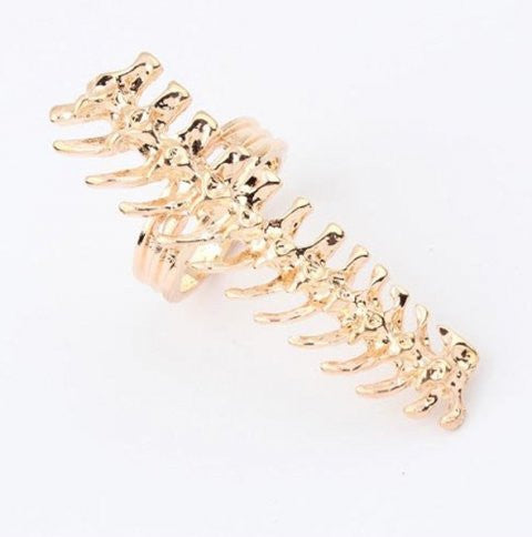 Stor spine ring knogle