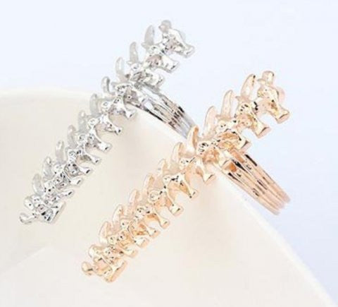 Stor spine ring knogle