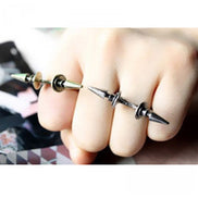 Dobbelt spike ring