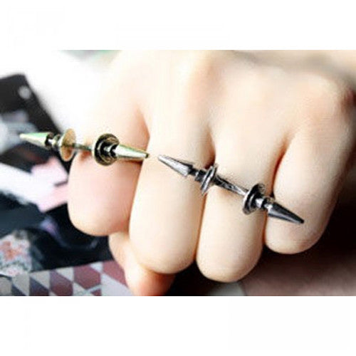 Dobbelt spike ring