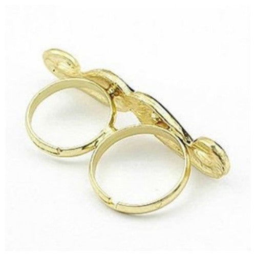 Moustache dobbelt ring