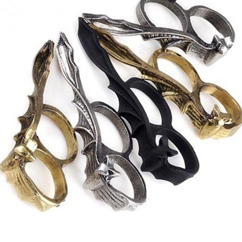 Flagermus BAT dobbelt ring