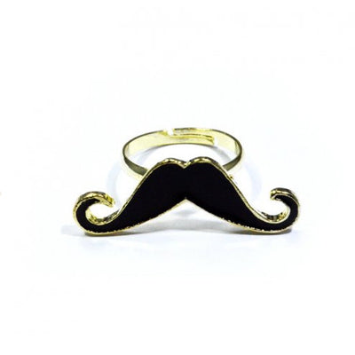 Skæg Moustache ring