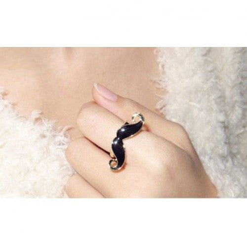 Moustache ring