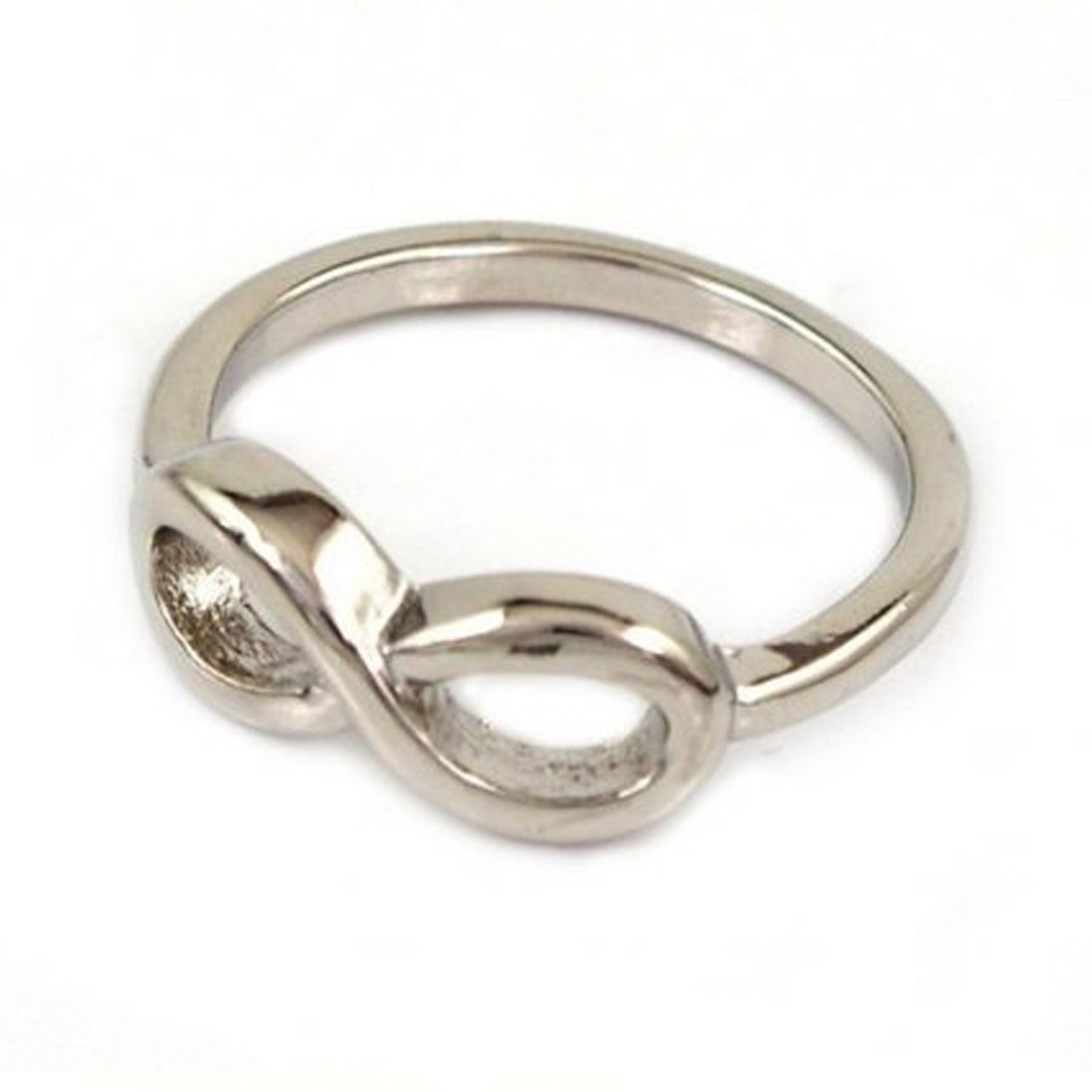 Infinity ring sølv