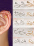 Ear Cuff ørering med lille hjerte