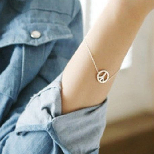Peace armbånd