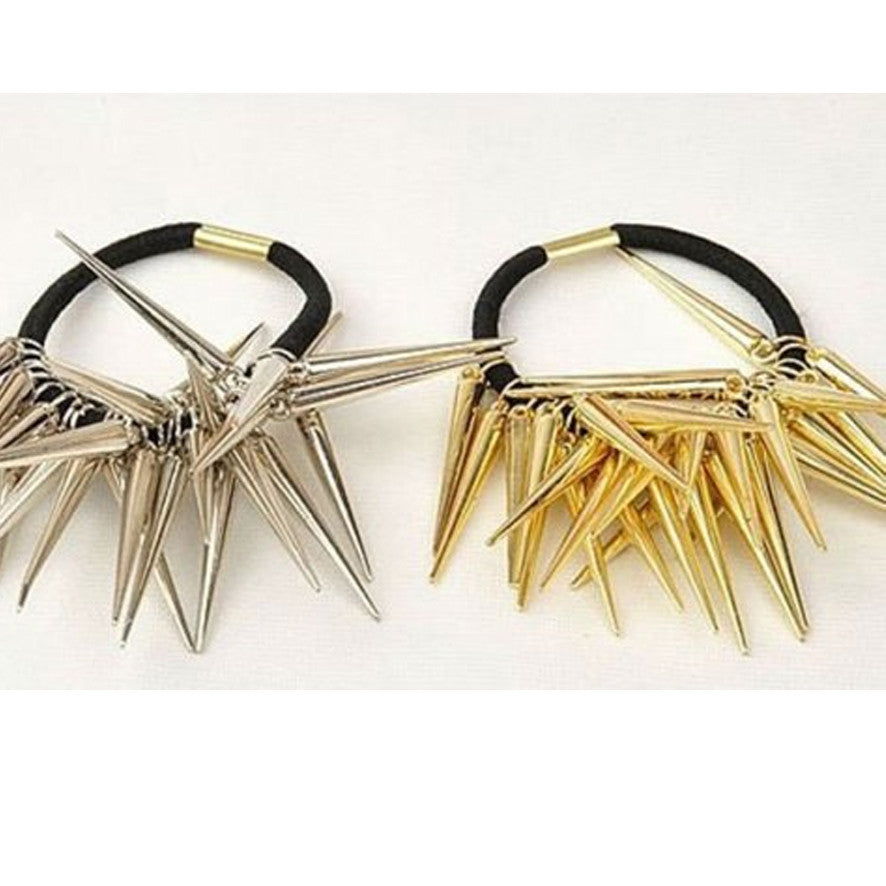 Hårelastik med spikes
