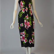 Blomstret sommerkjole i one-size