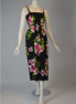 Blomstret sommerkjole i one-size