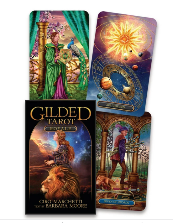 Gilded Tarot Royale SÆT- (DK bog + ENG kort)