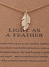 Light as a feather halskæde