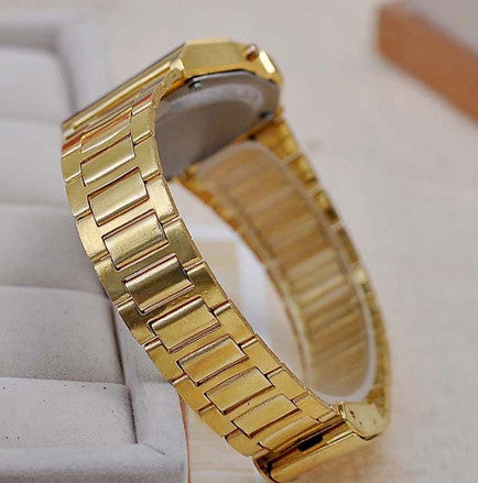 Digitalt LED stopur guld