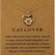 Cat lover halskæde.