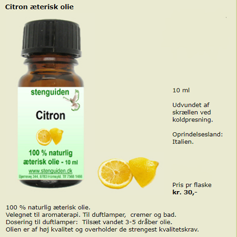Citron olie