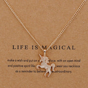 Life is magic halskæde