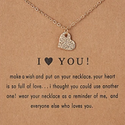 I love you halskæde