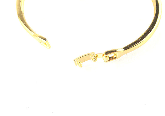 Trippel diamant hjerte armbånd
